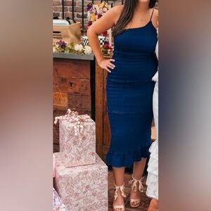 One Shoulder Bodycon Dress, Size M